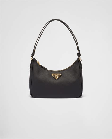 dye prada leather bag black|prada bags saffiano leather.